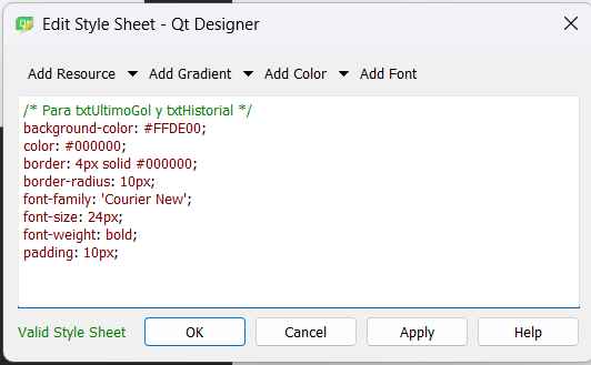 Text box QSS